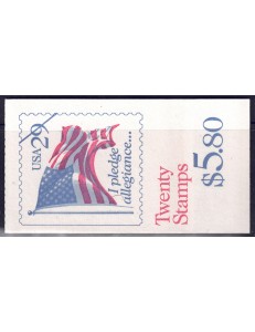 USA 1992 Allegiance to the Flag (Blank Cover) booklet MNH**