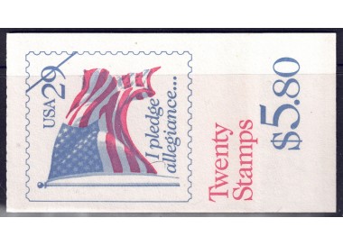 USA 1992 Fedeltà alla bandiera (copertina bianca) LB MNH**