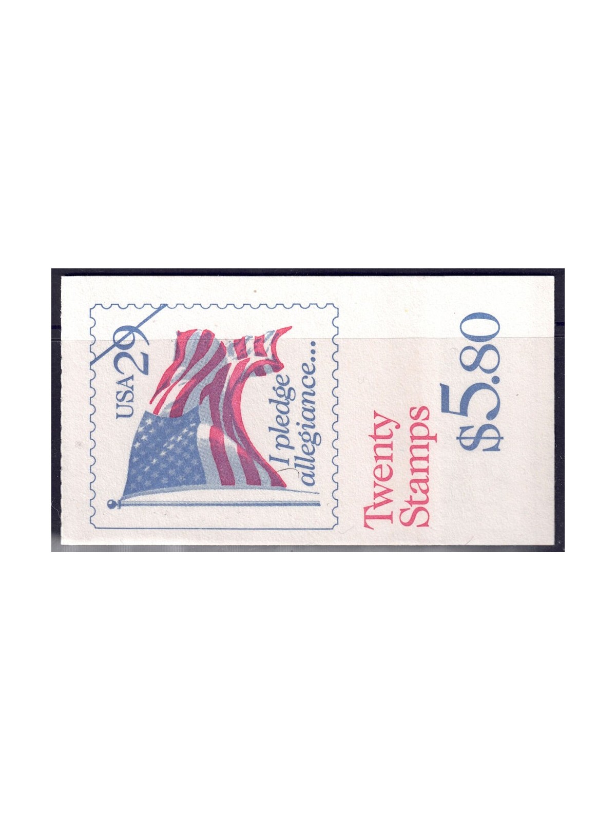 USA 1992 Fedeltà alla bandiera (copertina bianca) LB MNH**