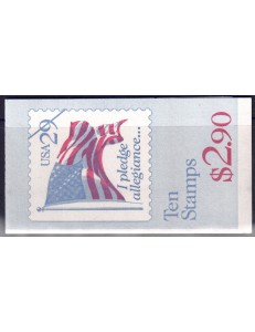 USA 1992 Allegiance to the Flag (Blue Cover) booklet MNH**
