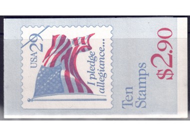 USA 1992 Allegiance to the Flag (Blue Cover) booklet MNH**