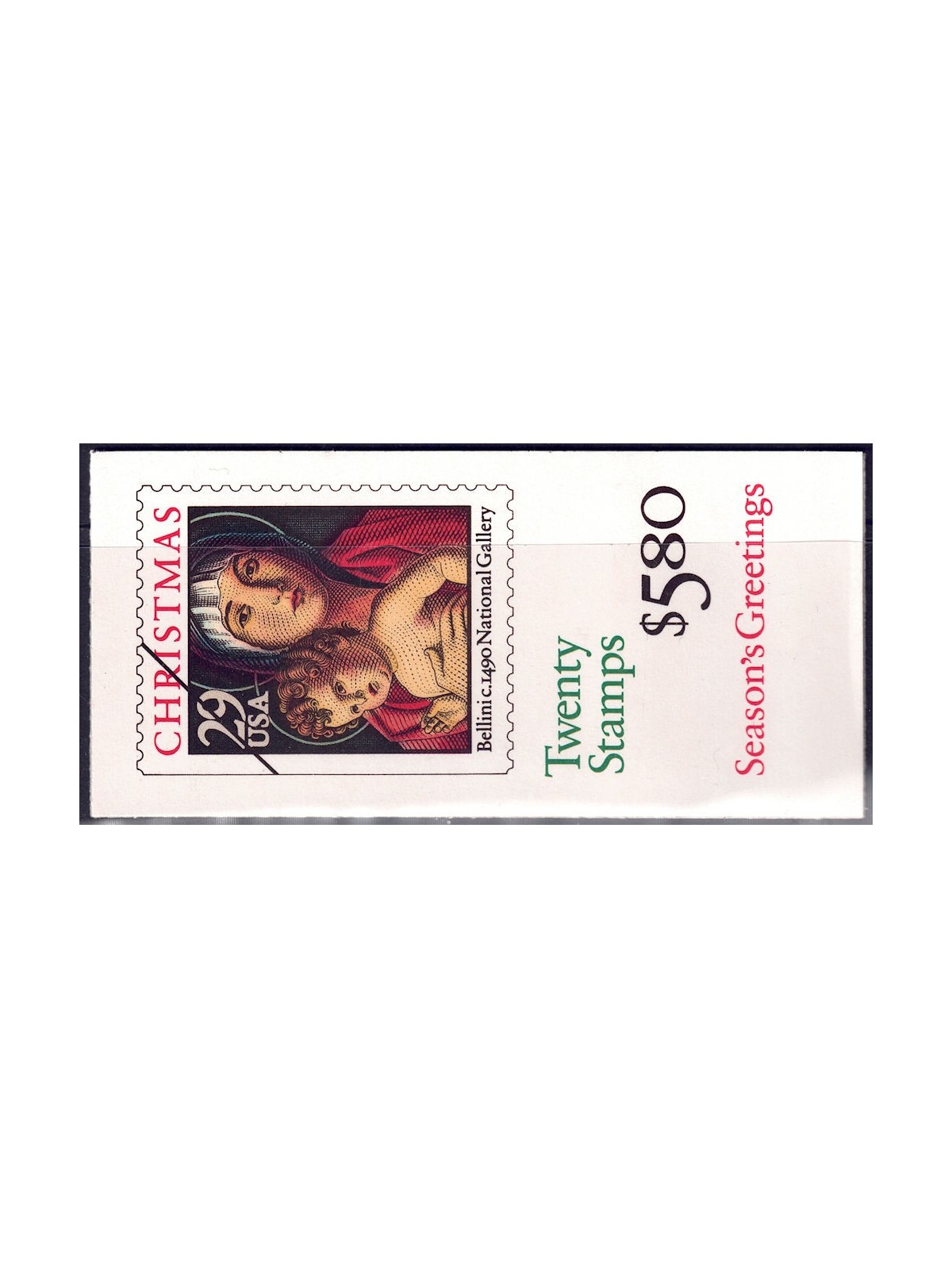 USA 1992 Natale (Madonna) LB MNH**