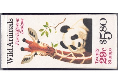 USA 1992 Wild animals booklet MNH**