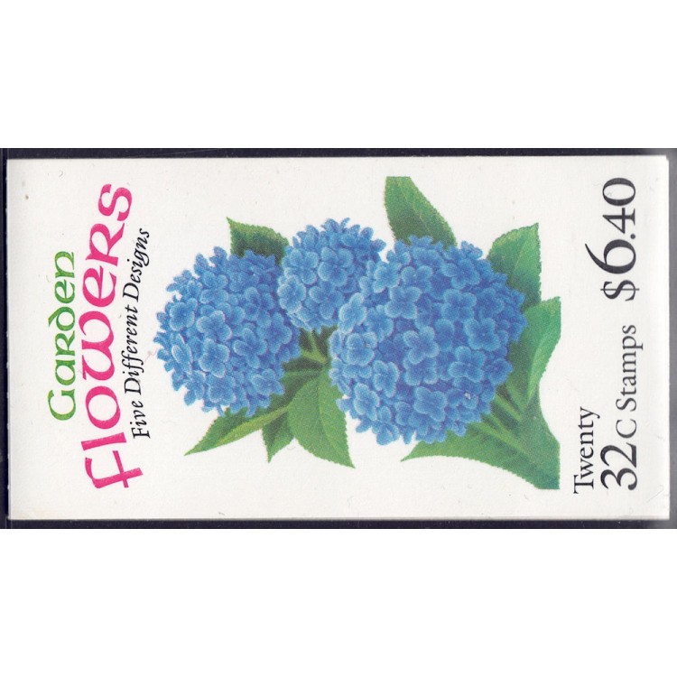USA 1995 Garden Flowers booklet MNH**