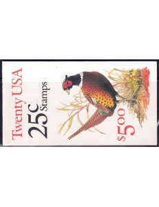 USA 1988 Pheasant booklet MNH**
