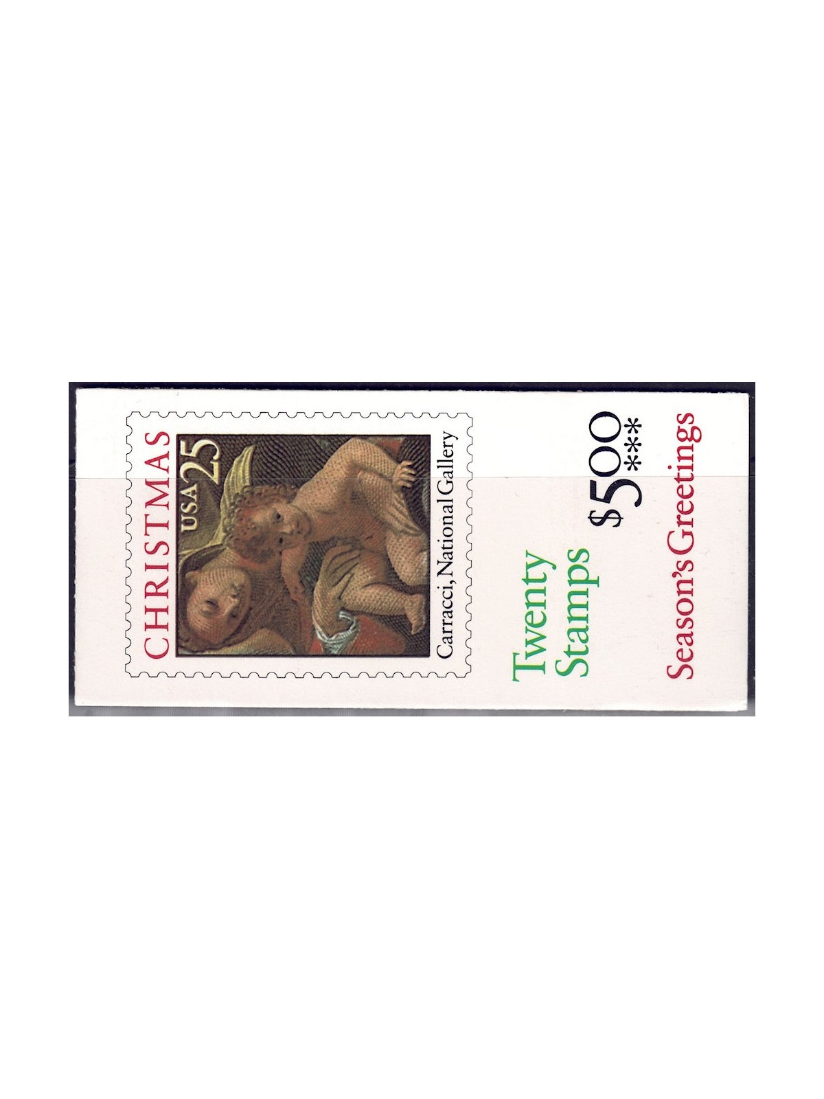 USA 1989 Christmas (Madonna) booklet MNH**