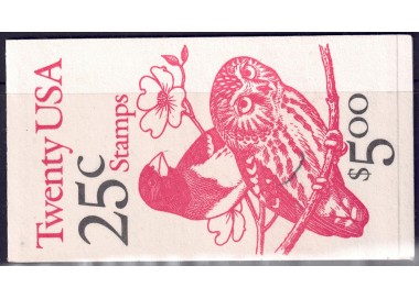USA 1988 Birds booklet MNH**