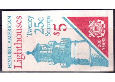 USA 1990 American Historic Lighthouses booklet MNH**