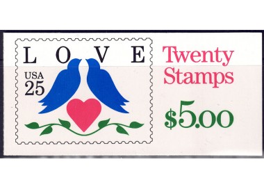 USA 1990 Esaltazione del concetto Amore LB MNH**