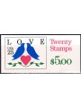 USA 1990 Esaltazione del concetto Amore LB MNH**