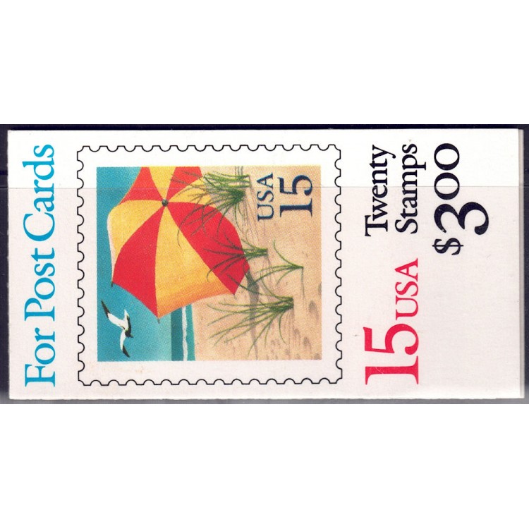 USA 1990 Umbrella booklet MNH**