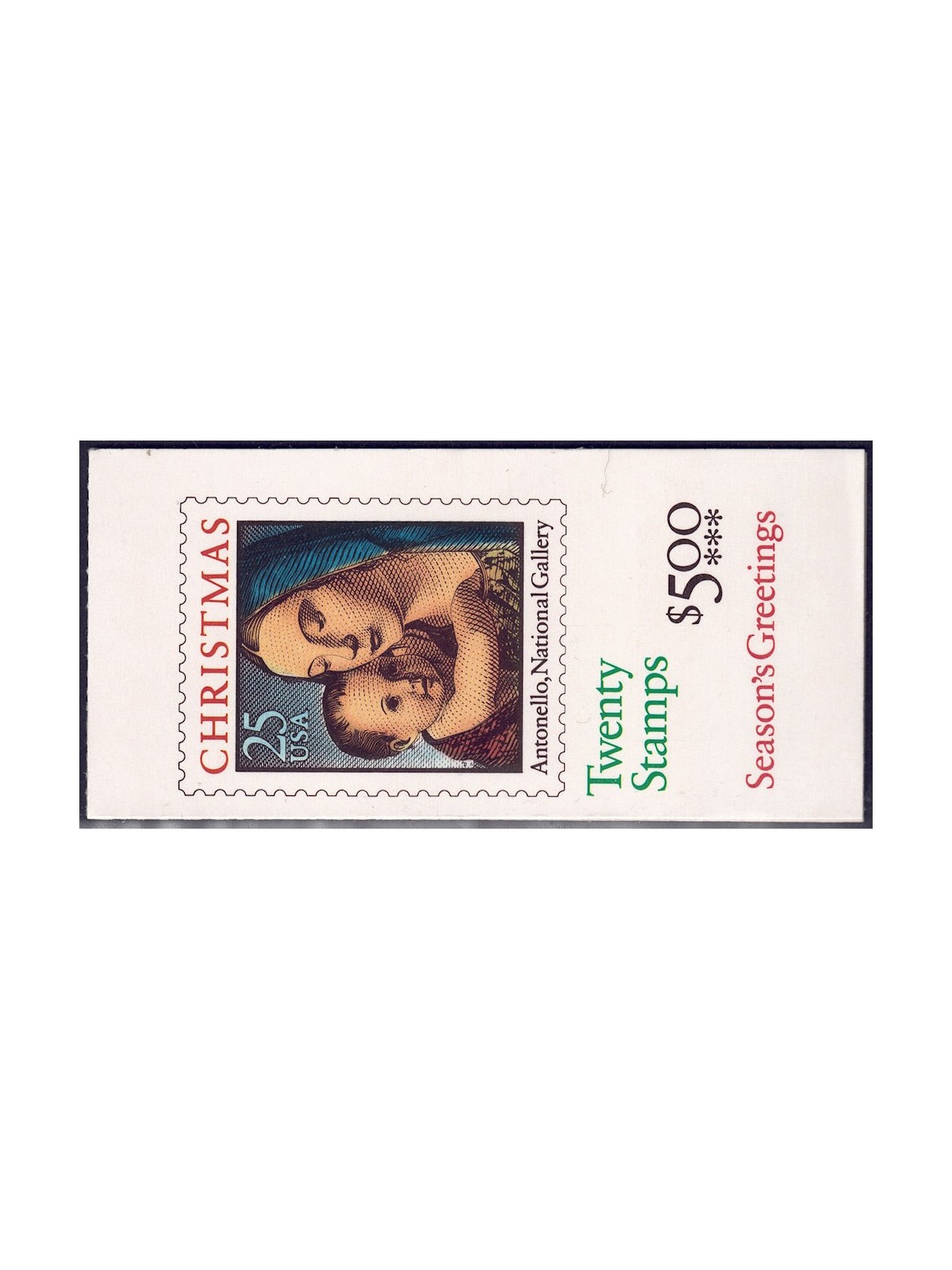 USA 1990 Natale (Madonna) LB MNH**