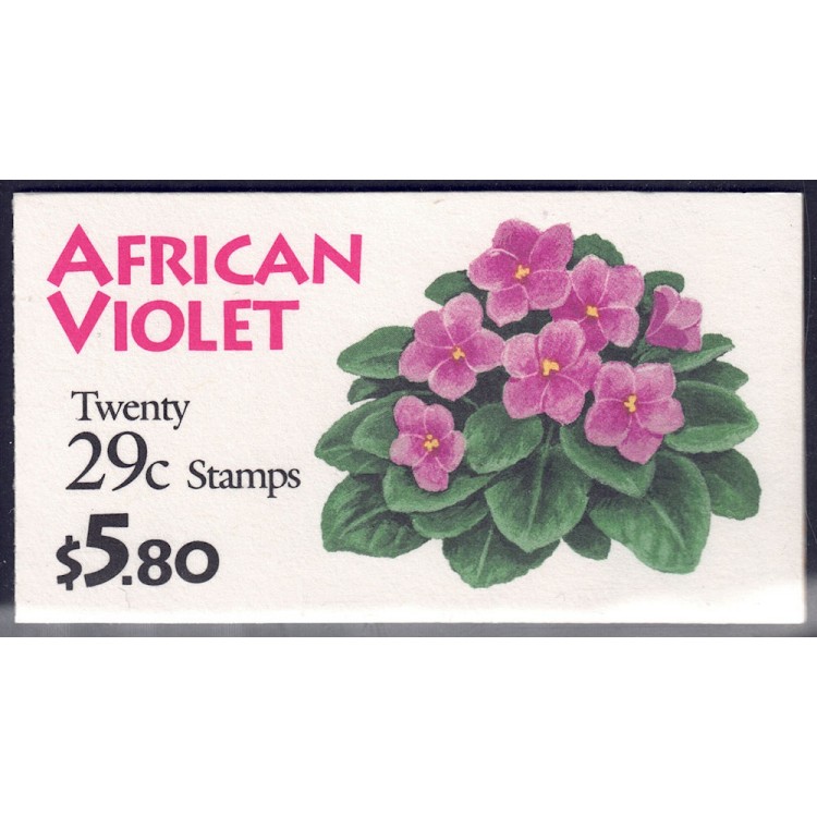 USA 1993 Violetta africana (copertina bianca) LB MNH**