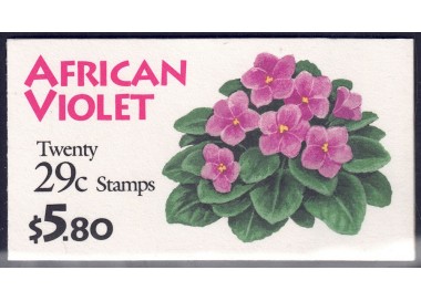 USA 1993 Violetta africana (copertina bianca) LB MNH**