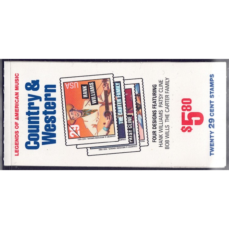 USA 1993 Country & Western LB MNH**