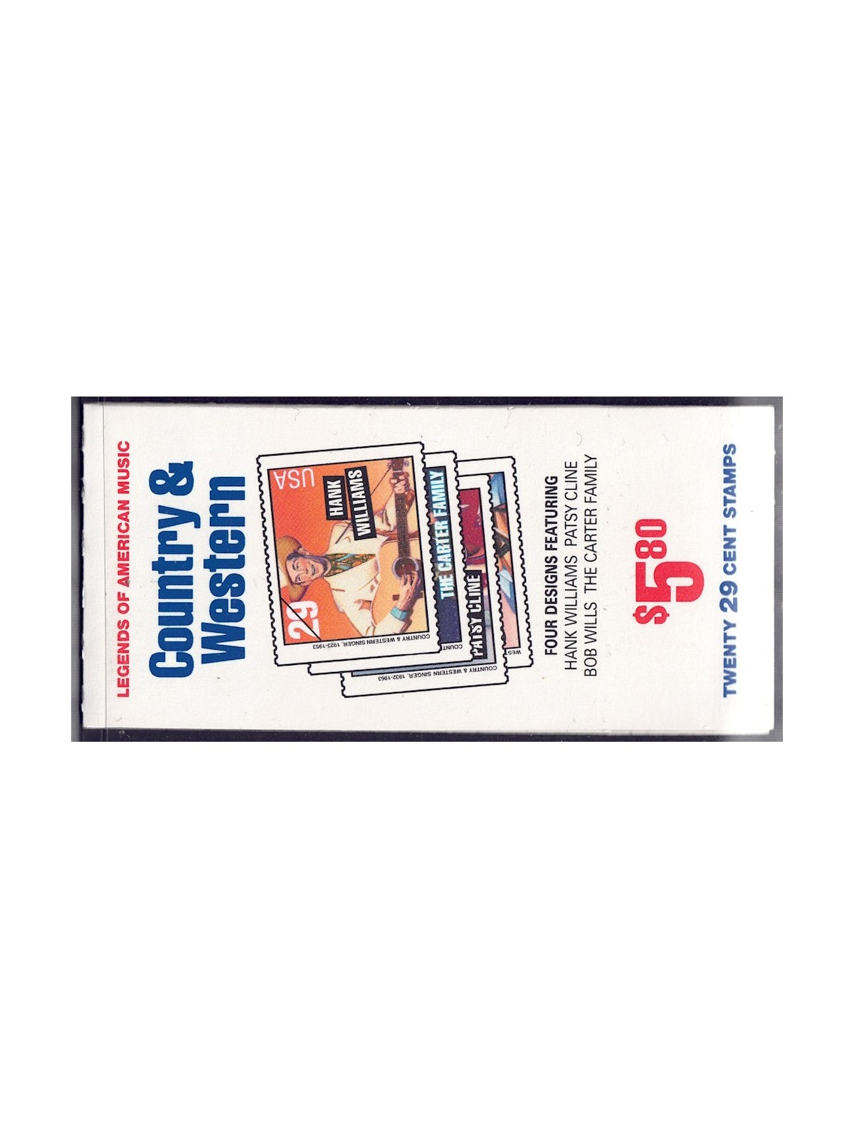 USA 1993 Country & Western LB MNH**