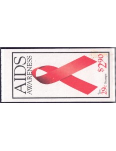 USA 1993 Fight against AIDS booklet MNH**