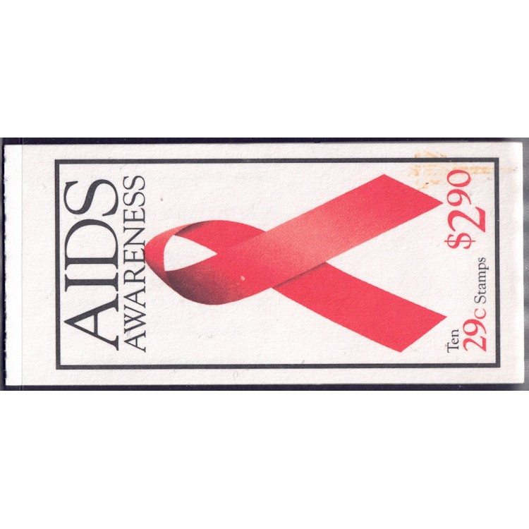 USA 1993 Lotta contro l'AIDS LB MNH**