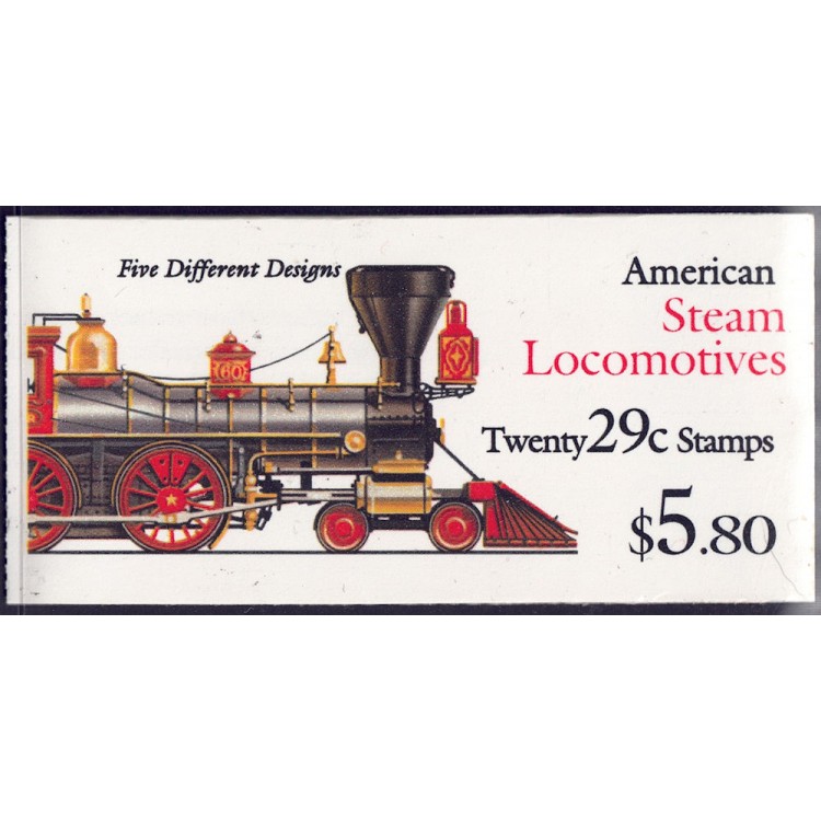 USA 1994 Old Steam Locomotives booklet MNH**