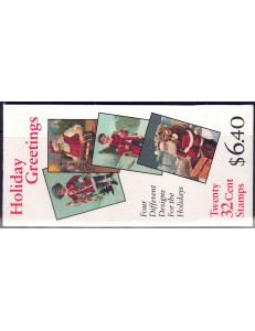 USA 1995 Natale (Holiday Greetings) LB MNH**