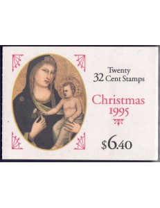 USA 1995 Christmas (Madonna) booklet MNH**