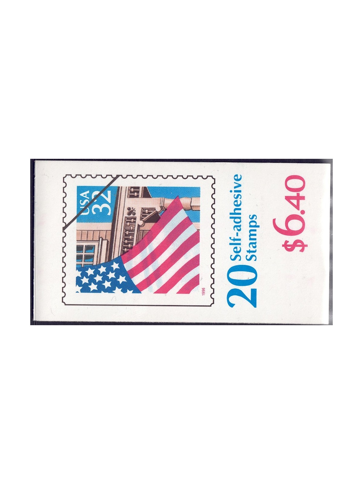 USA 1995 Flag and Portico (215) booklet MNH**