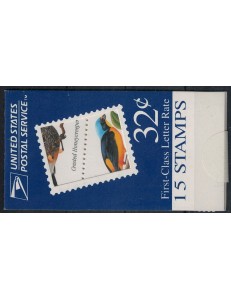 USA 1998 Uccelli tropicali LB MNH**