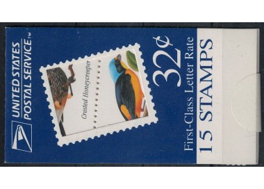 USA 1998 Uccelli tropicali LB MNH**