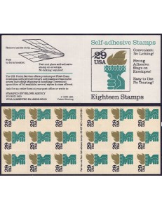USA 1991 Torch (Booklet Type) m/s MNH**