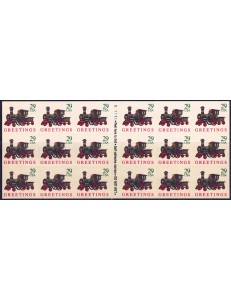 USA 1992 Christmas (Locomotive) m/s MNH**