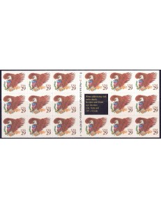 USA 1992 Aquila e Stemma (Bruno-Giallo) MF MNH**