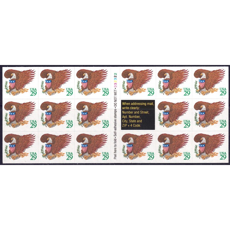 USA 1992 Eagle and Coat of Arms (Green) m/s MNH**