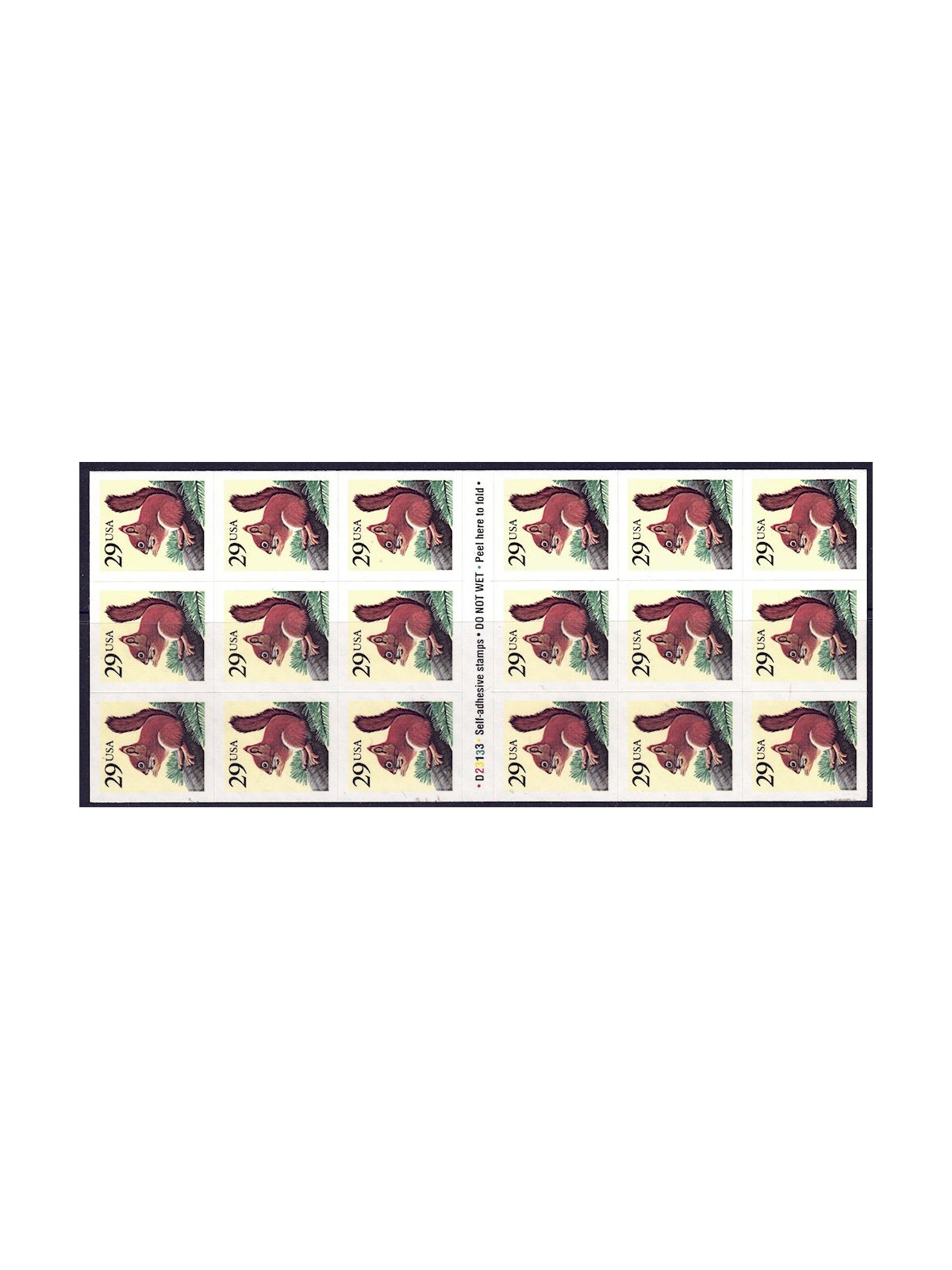 USA 1993 Squirrel m/s MNH**