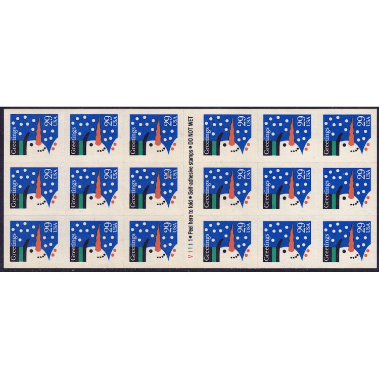 USA 1993 Christmas (Snowman) m/s MNH**