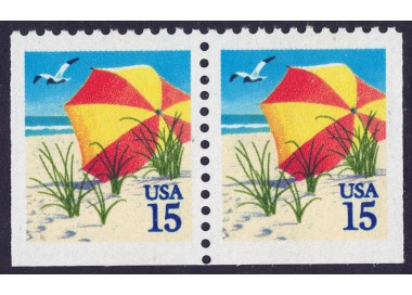 USA 1990 Ombrellone (□ lati contigui) 2v MNH**