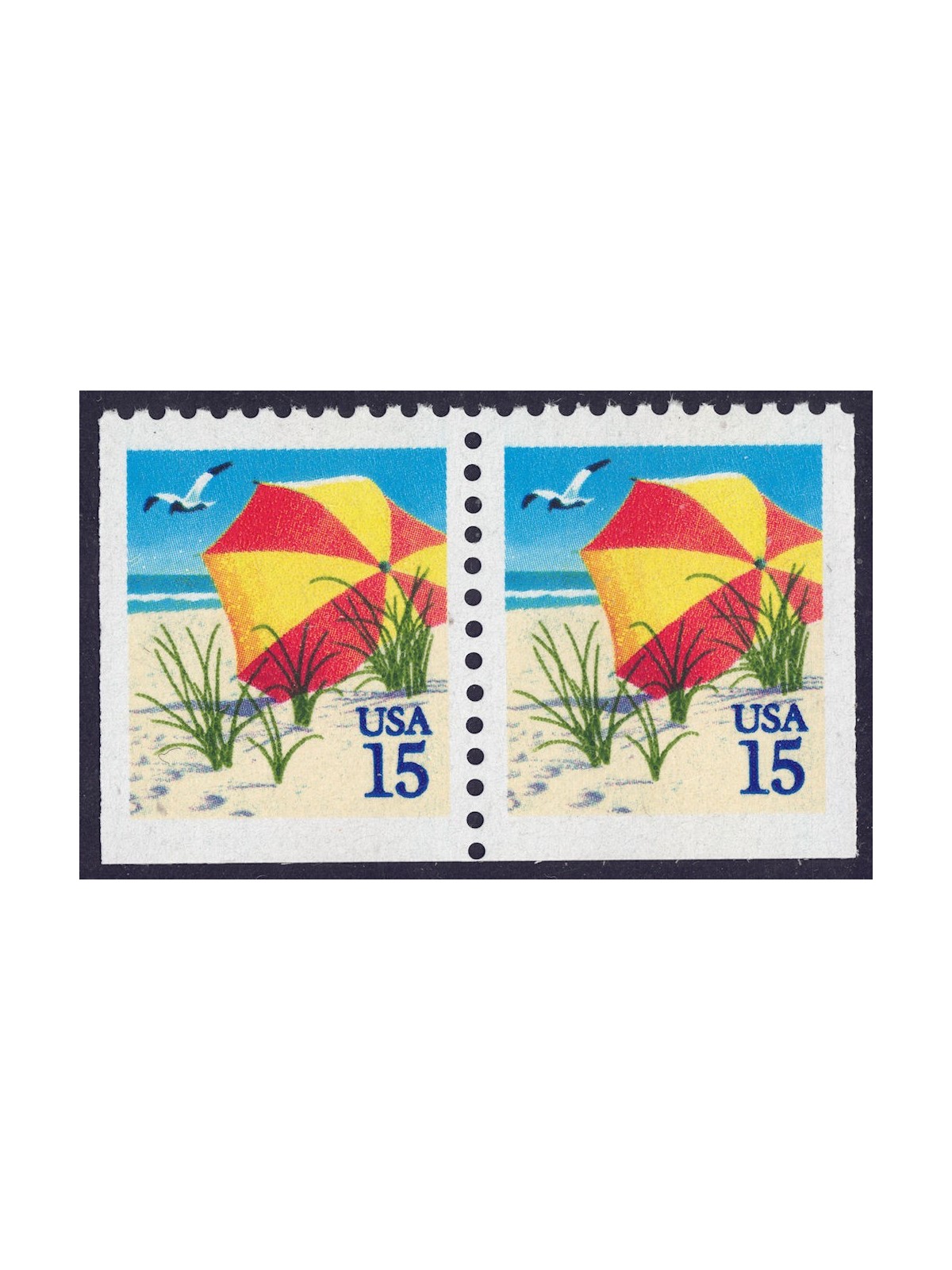 USA 1990 Ombrellone (□ lati contigui) 2v MNH**