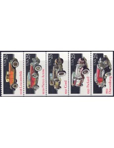 USA 1988 Automobili d'epoca 5v MNH**