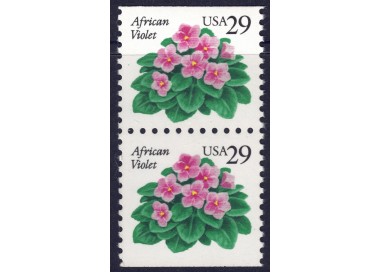 USA 1993 African Violet (□ horizz.) 2v MNH**