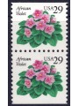 USA 1993 Violetta africana (□ orizz.) 2v MNH**