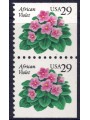 USA 1993 Violetta africana (□ lati contigui) 2v MNH**