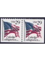 USA 1992 Fedeltà alla bandiera (□ lati contigui) 2v MNH**