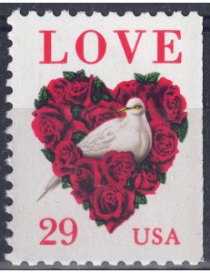 USA 1994 Exaltation of the concept of Love (Dove) from booklet MNH**