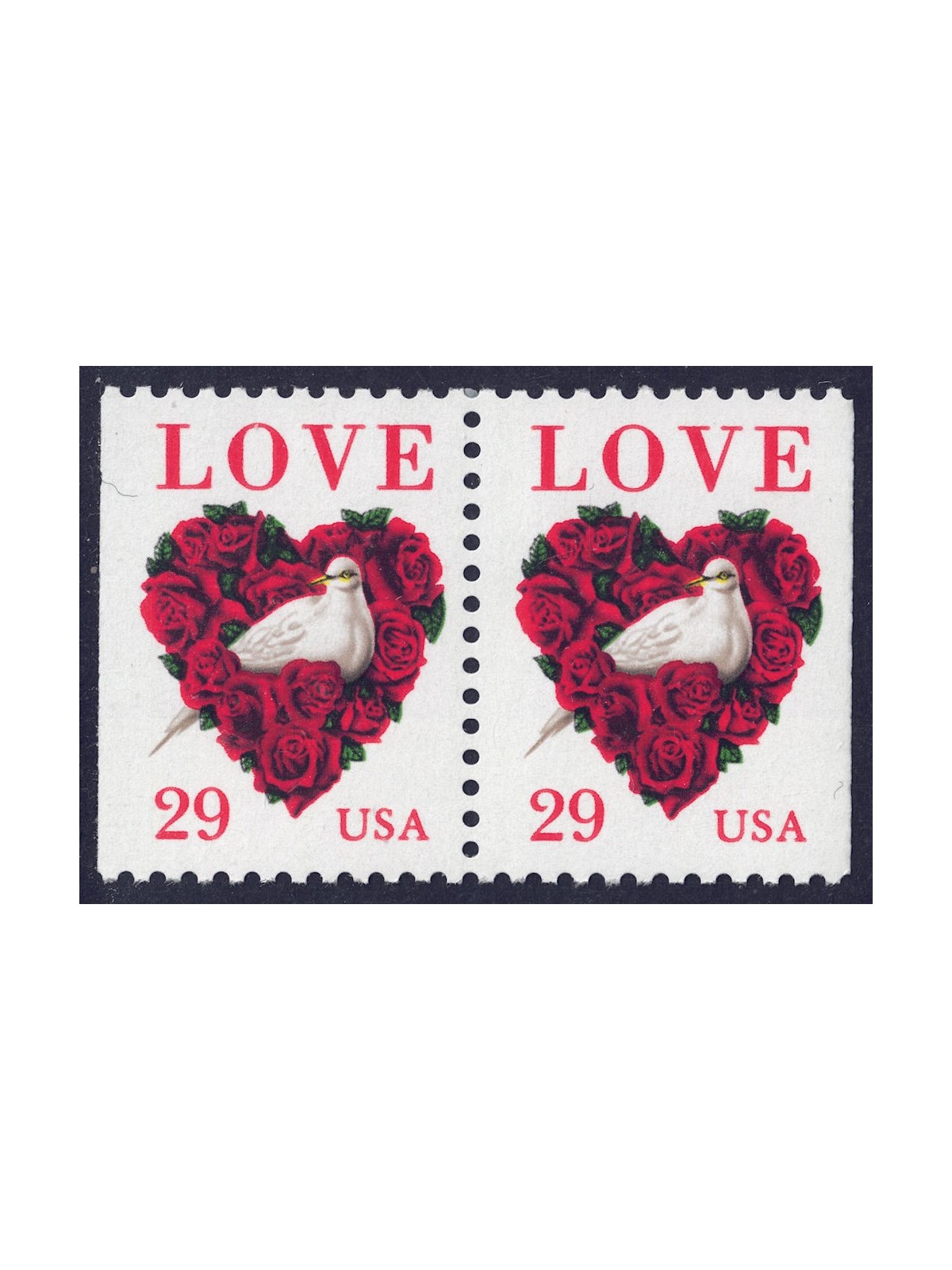 USA 1994 Exaltation of the concept of Love (Dove) □ vert. 2v MNH**