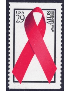 USA 1993 Fight against AIDS (□ horizz.) MNH**
