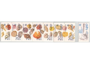 USA 1985 Shells 8 booklet MNH**