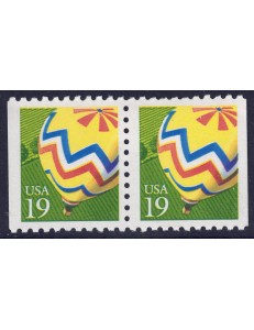 USA 1991 Mongolfiera (□ vert.) 2v MNH**