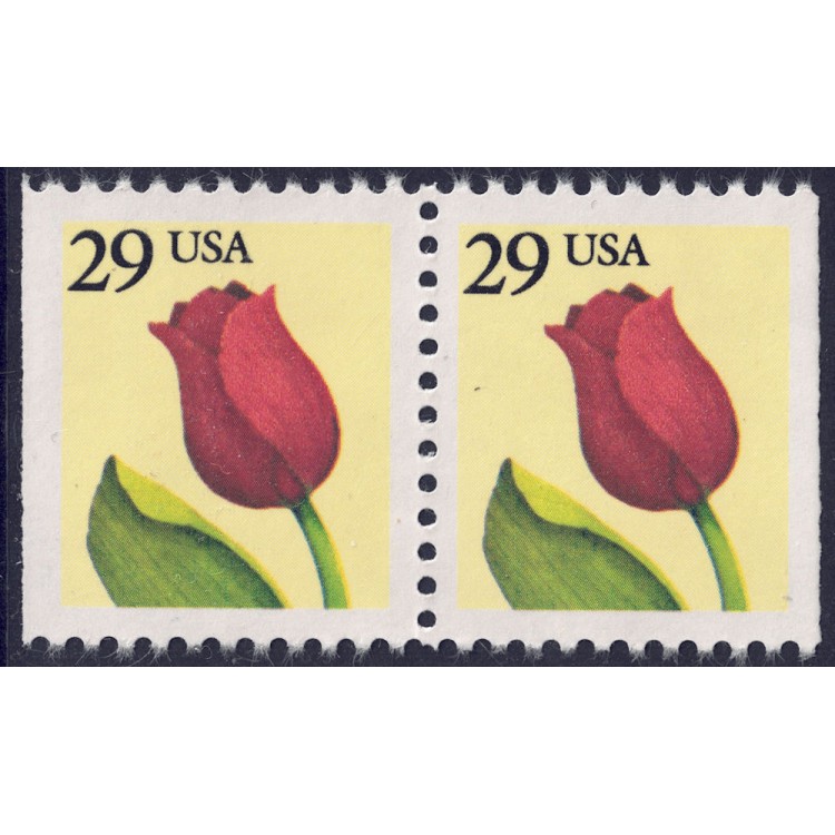 USA 1991 Tulip (□ vert.) 2v MNH**