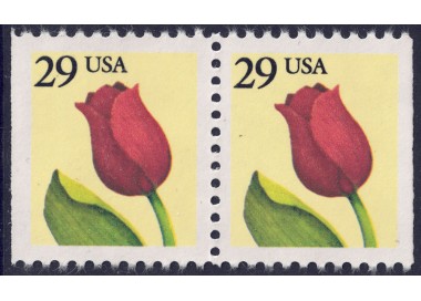 USA 1991 Tulip (□ vert.) 2v MNH**