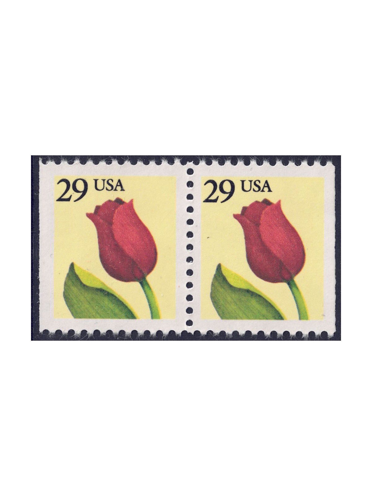 USA 1991 Tulip (□ vert.) 2v MNH**