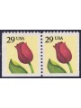 USA 1991 Tulip (□ adjacent sides) 2v MNH**